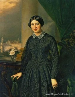 Portret van Levitskaja Volkonskaja Portret van Levitskaja Volkonskaja