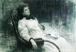 Portret van M.K. Tenisheva Portret van M.K. Tenisheva