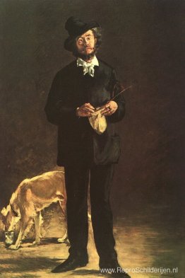 De kunstenaar (portret van Gilbert Marcellin Desboutin) De kunstenaar (portret van Gilbert Marcellin Desboutin)