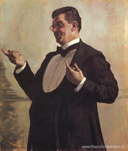 Portret van de Russische acteur Vasili Loezjski Portret van de Russische acteur Vasili Loezjski