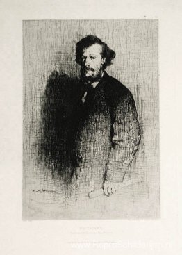 Alfred Cadart, oprichter van de Societe des Aqua-Fortistes Alfred Cadart, oprichter van de Societe des Aqua-Fortistes