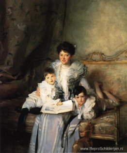 Mevrouw Knowles en haar kinderen Mevrouw Knowles en haar kinderen