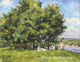 Zwemmen in de middag. (De zon). Zwemmen in de middag. (De zon).