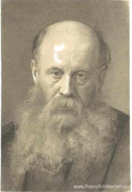 Portret van een man met baard Portret van een man met baard