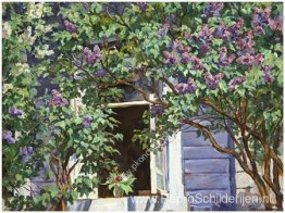 Bij het raam Bij het raam