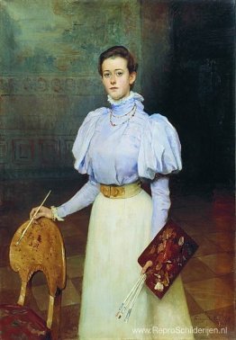 Portret van M.Sheremetova Portret van M.Sheremetova