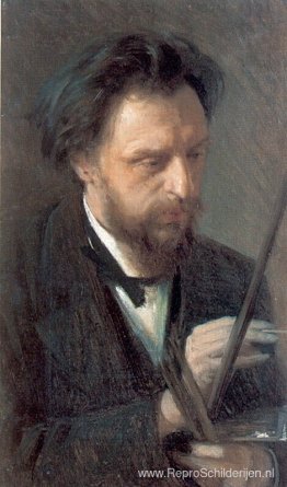 Portret van de kunstenaar G.G. Myasoedov Portret van de kunstenaar G.G. Myasoedov