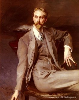Portret Van De Kunstenaar Lawrence Alexander Harrison Portret Van De Kunstenaar Lawrence Alexander Harrison