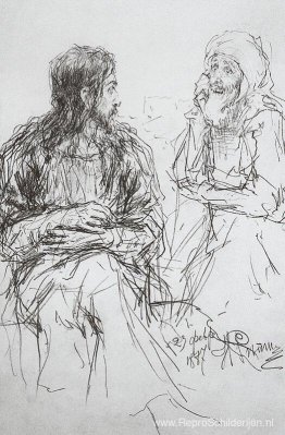 Christus en Nikodemus Christus en Nikodemus