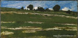 Heuvel met rotspartijen Heuvel met rotspartijen