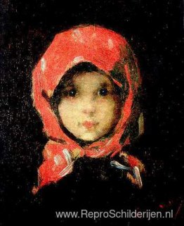 Het kleine meisje met rode hoofddoek Het kleine meisje met rode hoofddoek