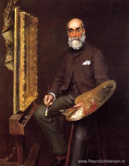 Portret van Worthington Whittredge Portret van Worthington Whittredge