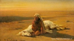 Arabier en een dood paard Arabier en een dood paard