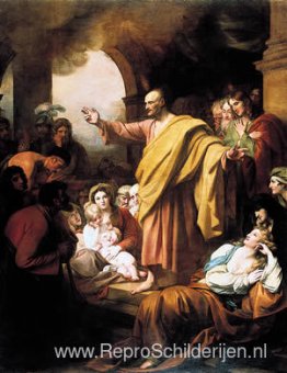 St. Peter predikt met Pinksteren St. Peter predikt met Pinksteren
