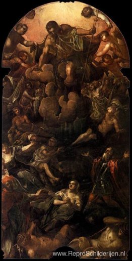 De verschijning van Sint-Rochus De verschijning van Sint-Rochus