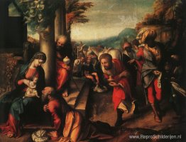 De aanbidding van de wijzen De aanbidding van de wijzen