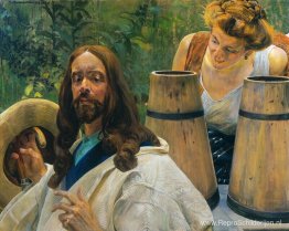Christus en Samaritaanse vrouw Christus en Samaritaanse vrouw