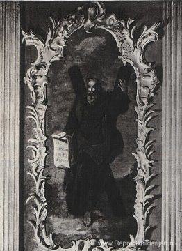 Een icoon uit de iconostase van de Sint-Andreaskerk in Kiev Een icoon uit de iconostase van de Sint-Andreaskerk in Kiev