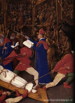 Martelaarschap van Sint Apollonia, detail Martelaarschap van Sint Apollonia, detail