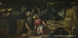 Christus wast de voeten van de discipelen Christus wast de voeten van de discipelen
