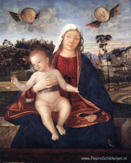 Madonna en zegenend kind Madonna en zegenend kind