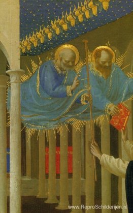 Kroning van de Maagd (detail) Kroning van de Maagd (detail)