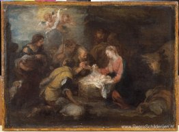 Aanbidding van de herders Aanbidding van de herders