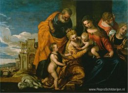 Het huwelijk van Sint Catharina Het huwelijk van Sint Catharina