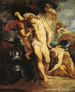Het martelaarschap van Sint-Sebastiaan Het martelaarschap van Sint-Sebastiaan