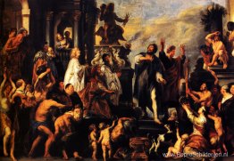 De apostelen, St. Paul en St. Barnabas in Lystra De apostelen, St. Paul en St. Barnabas in Lystra