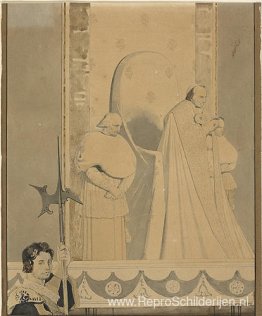 Paus Pius VII dienstdoende bij St. Peter Paus Pius VII dienstdoende bij St. Peter