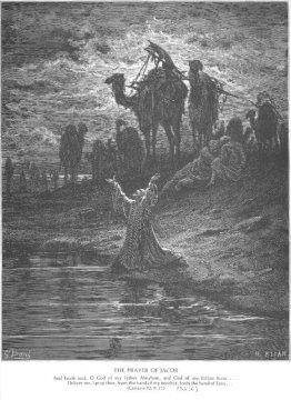 Jacob bidt om bescherming Jacob bidt om bescherming