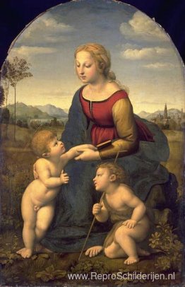 Madonna met kind en Johannes de Doper Madonna met kind en Johannes de Doper