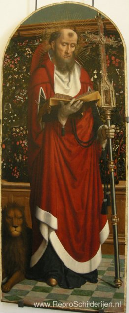 Veelluik van Cervara: St. Hieronymus Veelluik van Cervara: St. Hieronymus