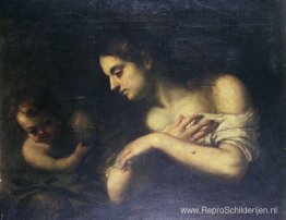 Berouwvolle Magdalena met een engel Berouwvolle Magdalena met een engel