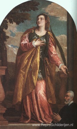 St. Lucy en een donor St. Lucy en een donor