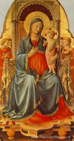 Madonna met het Kind en Engelen Madonna met het Kind en Engelen