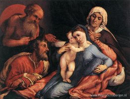 Madonna en Kind met St. Jerome, St. Joseph en St. Anne Madonna en Kind met St. Jerome, St. Joseph en St. Anne