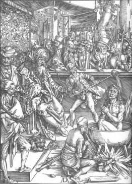 Het martelaarschap van Johannes de Evangelist Het martelaarschap van Johannes de Evangelist