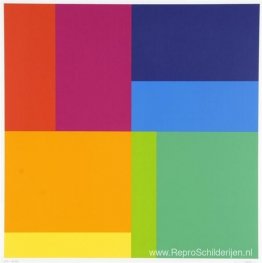 Beweging van acht kleuren rond een as Beweging van acht kleuren rond een as