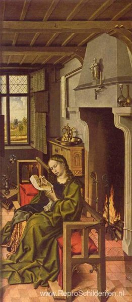 Werl-altaarstuk - St. Barbara Werl-altaarstuk - St. Barbara