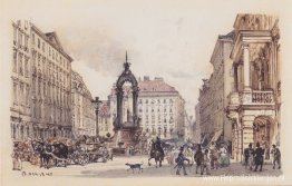 De grote markt in Wenen De grote markt in Wenen