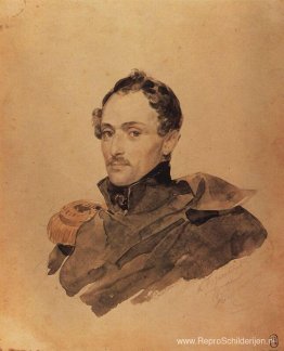 Portret van kapitein AM Kostinich Portret van kapitein AM Kostinich