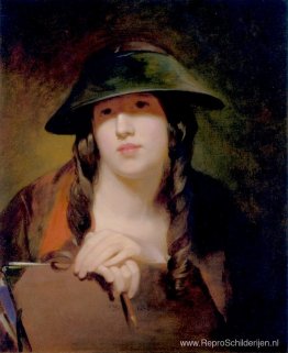 Rosalie Kemble Sully als de student Rosalie Kemble Sully als de student