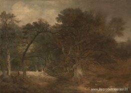 Boslandschap nabij Norwich Boslandschap nabij Norwich