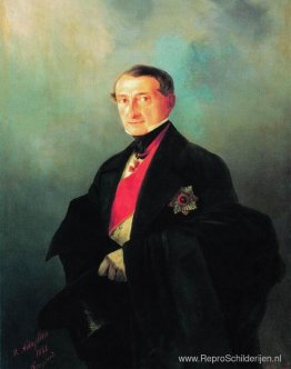 Portret van senator Alexander Ivanovitsj Kaznachejev Portret van senator Alexander Ivanovitsj Kaznachejev