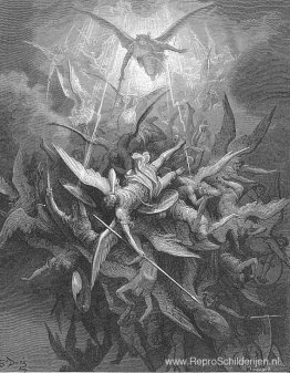 Hem werd door de Almachtige Macht halsoverkop vlammend uit de Ee Hem werd door de Almachtige Macht halsoverkop vlammend uit de Ee