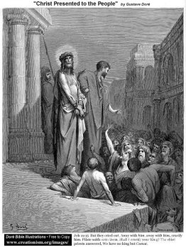Christus voorgesteld aan het volk Christus voorgesteld aan het volk