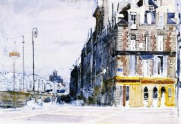 Dichtbij de Pont d'Arcole, Parijs Dichtbij de Pont d'Arcole, Parijs