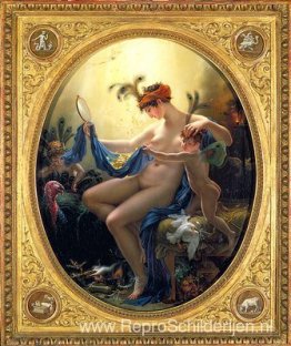 Mademoiselle Lange als Danaë Mademoiselle Lange als Danaë